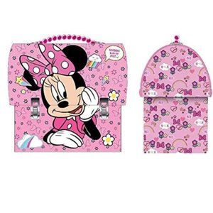 Minnie Mouse Shaped Tin Handbag Lunch Box